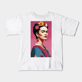 Frida Kahlo: Timeless Portrait Kids T-Shirt